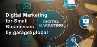 Team of experts planning strategies for Digital Marketing for Small Businesses by Garage2Global to boost online visibility and sales.