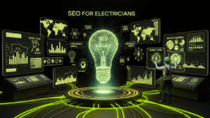 SEO for Electricians improving local search rankings and helping electrical businesses attract more customers online.